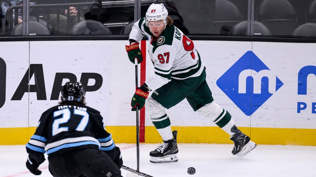 Kaprizov has goal, assist, as Wild end road trip with impressive win over Utah — Andover Sports news