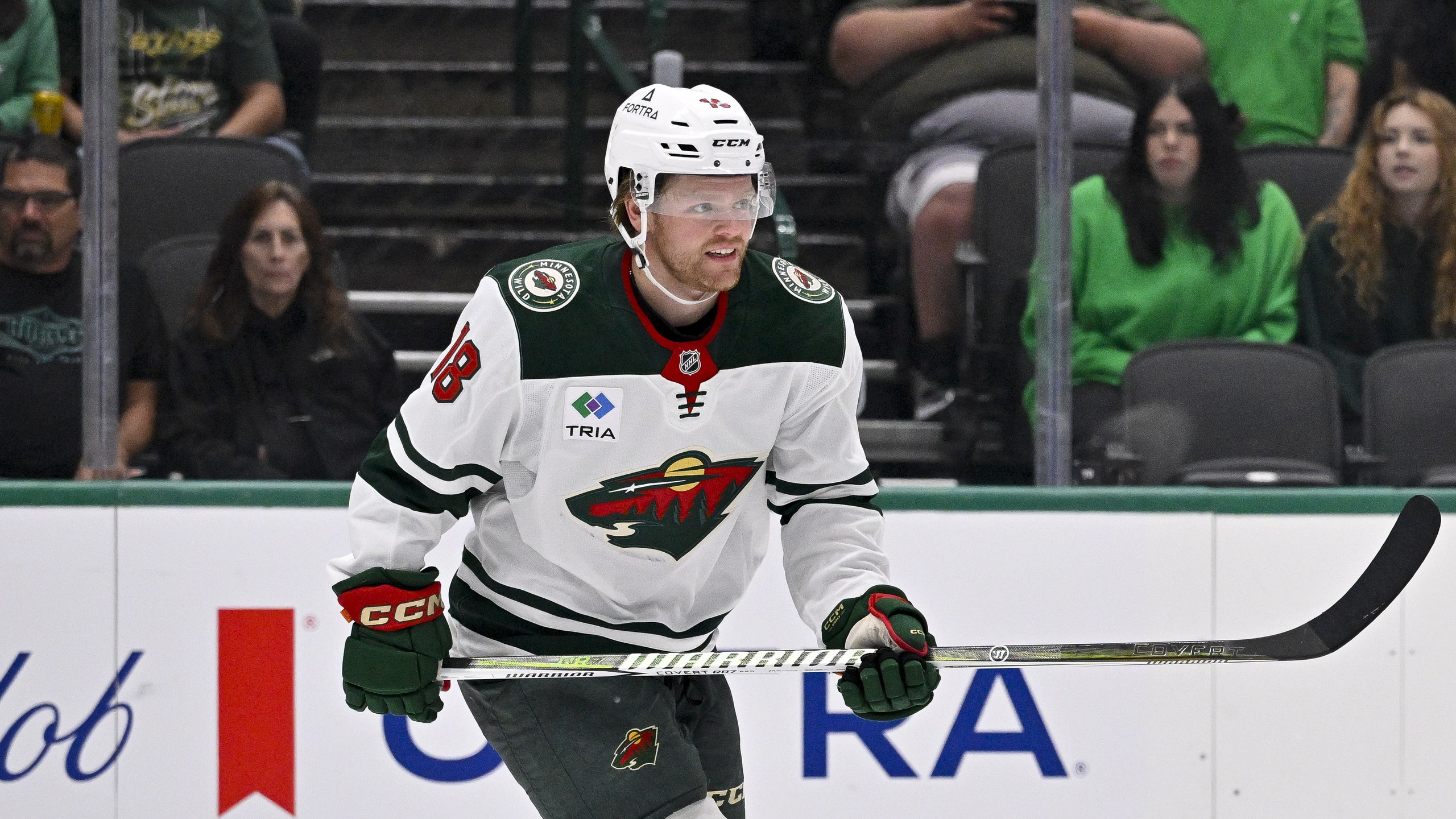 MN Wild Recall Familiar Forward Ahead of Road Trip — Andover Business news