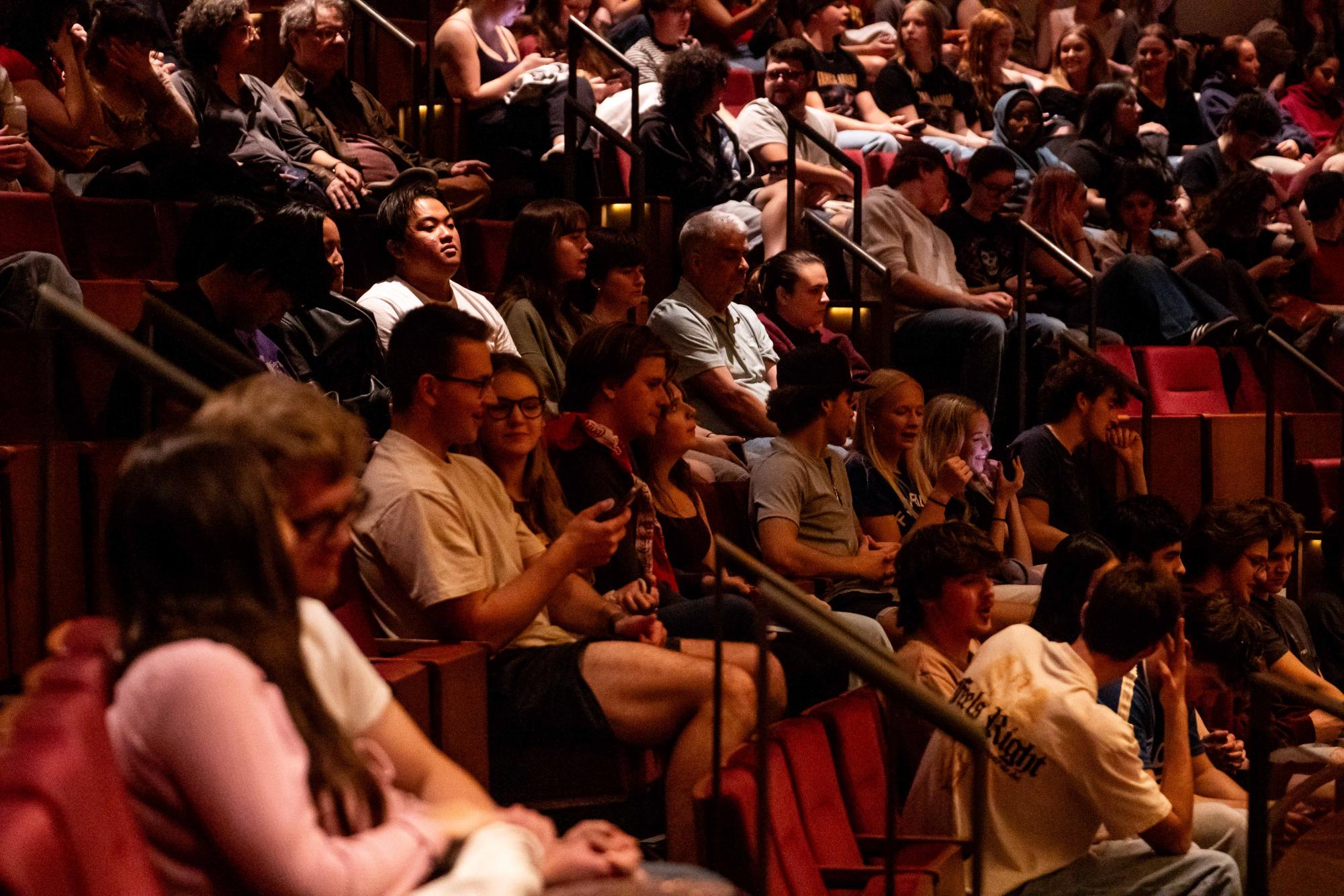 Sal Vulcano gives Northrop Auditorium crowd a comic relief for homecoming — Andover Dining news